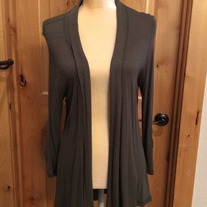 Olive Green Cotton Cardigan